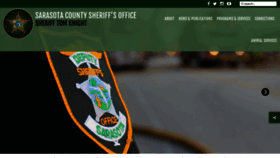 What Sarasotasheriff.org website looked like in 2018 (5 years ago)