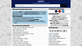 What Simp3.ws website looked like in 2018 (5 years ago)