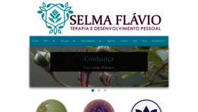 What Selmaflavio.com.br website looked like in 2018 (5 years ago)