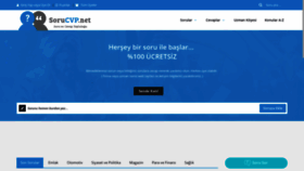 What Sorucvp.net website looked like in 2018 (5 years ago)