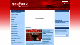 What Senturkdenizcilik.com website looked like in 2018 (5 years ago)