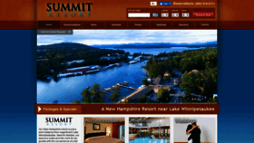 What Summitresortnh.com website looked like in 2018 (5 years ago)