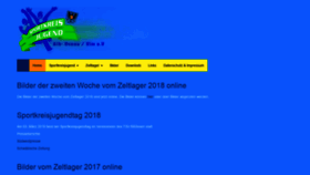 What Sportkreisjugend-alb-donau.de website looked like in 2018 (5 years ago)