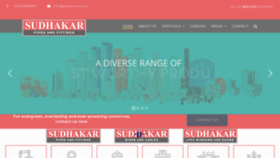 What Sudhakarind.com website looked like in 2018 (5 years ago)