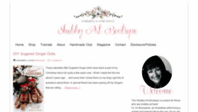 What Shabbyartboutique.com website looked like in 2018 (5 years ago)