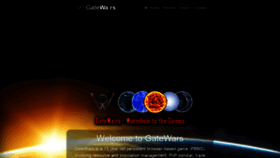 What Stargatewar.com website looked like in 2018 (5 years ago)