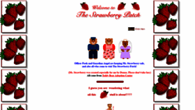 What Strawberrylady.com website looked like in 2018 (5 years ago)