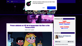What Starbutterflyonline.com website looked like in 2018 (5 years ago)