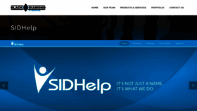 What Sidhelp.com website looked like in 2018 (5 years ago)