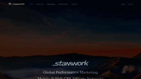 What Stamwork.net website looked like in 2018 (5 years ago)