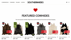 What Southernhides.com website looked like in 2018 (5 years ago)