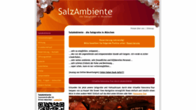 What Salzambiente.de website looked like in 2018 (5 years ago)