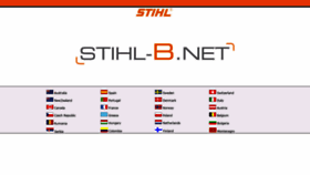 What Stihlb.com website looked like in 2018 (5 years ago)