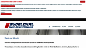 What Suedeloxal.de website looked like in 2018 (5 years ago)