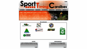 What Sport-timing-caraibes.com website looked like in 2018 (5 years ago)