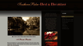 What Southernpalmbandb.com website looked like in 2018 (5 years ago)