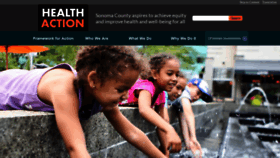 What Sonomahealthaction.org website looked like in 2018 (5 years ago)