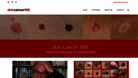 What Skincancer909.com website looked like in 2018 (5 years ago)