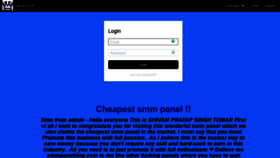 What Smmpanelking.com website looked like in 2018 (5 years ago)