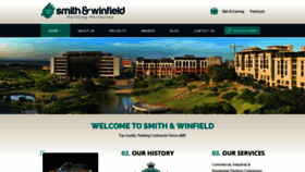 What Smithwinfield.co.za website looked like in 2018 (5 years ago)