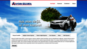 What Sigortaaydin.com website looked like in 2018 (5 years ago)
