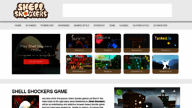 What Shellshock-io.com website looked like in 2018 (7 years ago)