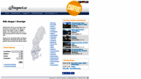 What Stugnet.se website looked like in 2018 (5 years ago)