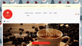 What Simielecakedesign.com website looked like in 2018 (5 years ago)