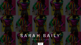 What Sarahbaily.com website looked like in 2018 (5 years ago)