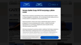 What Serwisy.gazetaprawna.pl website looked like in 2018 (5 years ago)