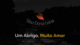 What Sitiodonalucia.com.br website looked like in 2018 (5 years ago)