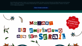 What Schlossfestspiele-sondershausen.de website looked like in 2018 (5 years ago)