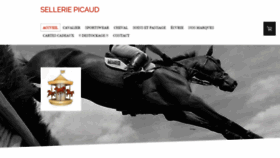 What Selleriepicaud.fr website looked like in 2018 (5 years ago)