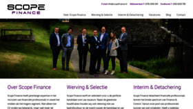 What Scopefinance.nl website looked like in 2018 (6 years ago)