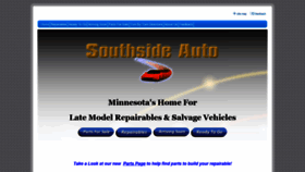 What Southside-auto.com website looked like in 2018 (5 years ago)