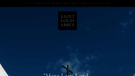 What Stlouisabbey.org website looked like in 2018 (5 years ago)