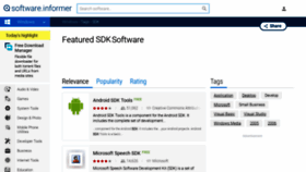 What Sdk1.software.informer.com website looked like in 2018 (5 years ago)