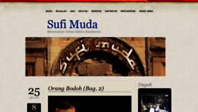 What Sufimuda.net website looked like in 2018 (5 years ago)