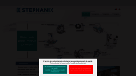 What Stephanix.com website looked like in 2018 (5 years ago)
