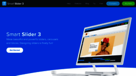 What Smartslider3.com website looked like in 2018 (5 years ago)