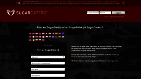 What Sugardaters.no website looked like in 2018 (6 years ago)