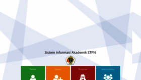 What Siakad.stpn.ac.id website looked like in 2018 (5 years ago)