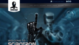What Scibotron.co.za website looked like in 2018 (5 years ago)