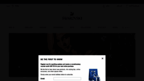What Swarovski.sa website looked like in 2018 (5 years ago)