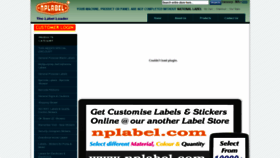 What Standardlabelsindia.com website looked like in 2018 (5 years ago)