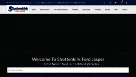 What Shottenkirkfordjasper.com website looked like in 2018 (5 years ago)