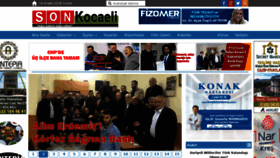 What Sonkocaeli.com website looked like in 2018 (5 years ago)