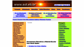 What Sol.eti.br website looked like in 2018 (5 years ago)