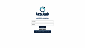 What Santalucia.sisvida.com.br website looked like in 2018 (5 years ago)