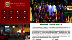 What Stfrancisranchi.in website looked like in 2018 (5 years ago)